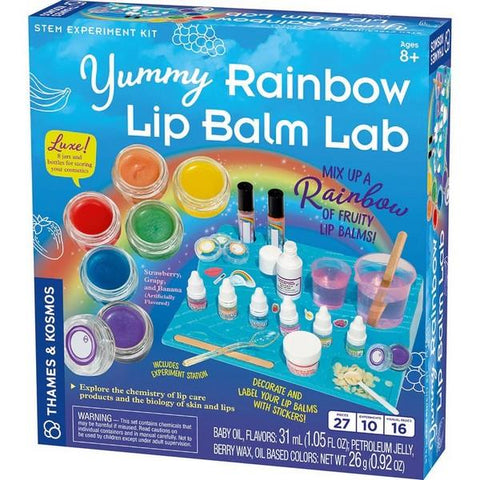 Thames & Kosmos Yummy Rainbow Lip Balm Lab