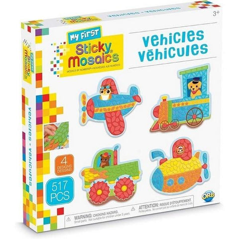 Orb Sticky Mosaics Vehicles