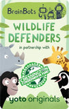 Yoto Audio Card Brain Bots Wildlife Defenders