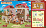 Calico Critters Red Roof Country Home Secret Attic Playroom Bonus Gift Set