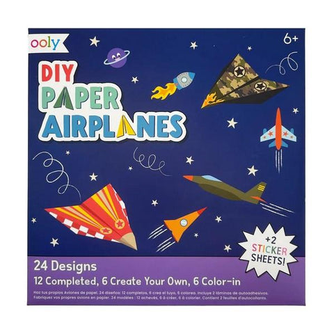 Ooly DIY Paper Airplanes Kit