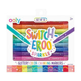 Ooly Switch-Eroo Sparkle Glittery Color Changing Markers
