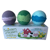 Loot Toy Co Spring Squigglers Bath Fizzy Gift Pack of 3