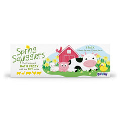 Loot Toy Co Spring Squigglers Bath Fizzy Gift Pack of 3
