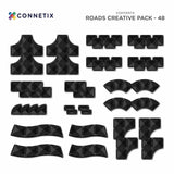Connetix Roads Creative Pack 48 Pieces