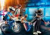 Playmobil Police Bicycle With Thief (70573)