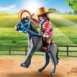 Playmobil Western Horseback Rider (70602) | Bumble Tree