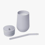 EZPZ Happy Cup + Straw System Pewter | Bumble Tree