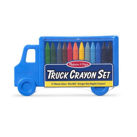 Melissa and Doug Truck Crayon Set