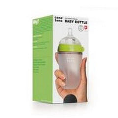 Comotomo Baby Bottle 8 oz Green | Bumble Tree