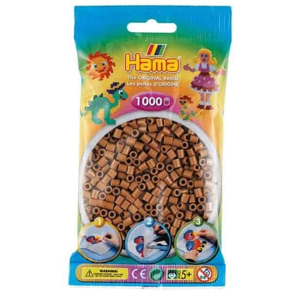 Hama 1K Midi Beads in Bag Brown | Bumble Tree