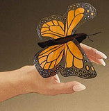 Folkmanis Mini Puppet Monarch Butterfly | Bumble Tree
