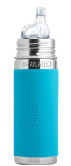 Pura Insulated 260 ml Toddler Sippy Bottle Aqua