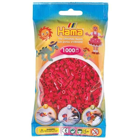 Hama 1K Midi Beads in Bag Claret Pink