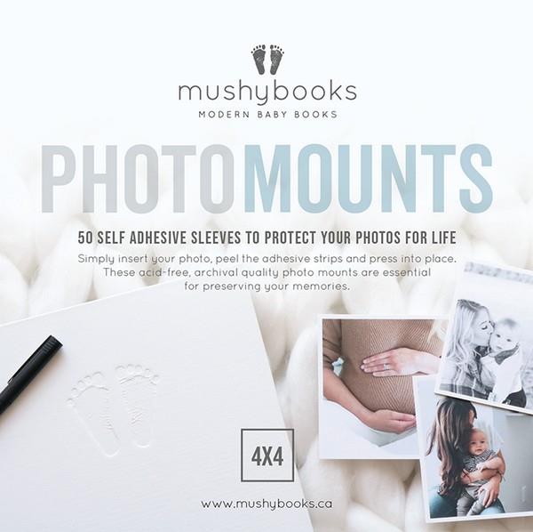 Mushybooks Photo Mounts 4x4