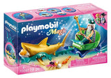 Playmobil King of the Sea with Shark Carriage (70097)