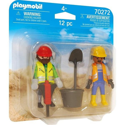 Playmobil DuoPack Construction Workers (70272)
