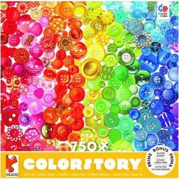 Ceaco Color Story 750 Piece Puzzle