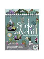 Ann Williams Sticker & Chill Succulents and Crystals | Bumble Tree