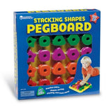 Learning Resources Stacking Shapes Pegboard | Bumble Tree