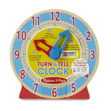 Melissa and Doug Turn and Tell Wooden Clock | Bumble Tree