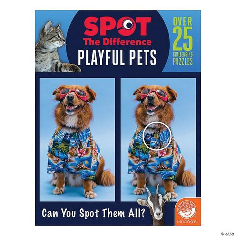 Mindware Spot the Difference Playful Pets