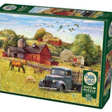 1000 Piece Puzzle Summer Afternoon on the Farm | Bumble Tree