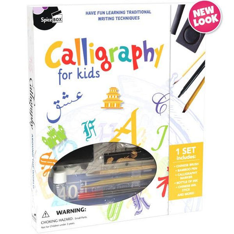 Spicebox Calligraphy for Kids Kit