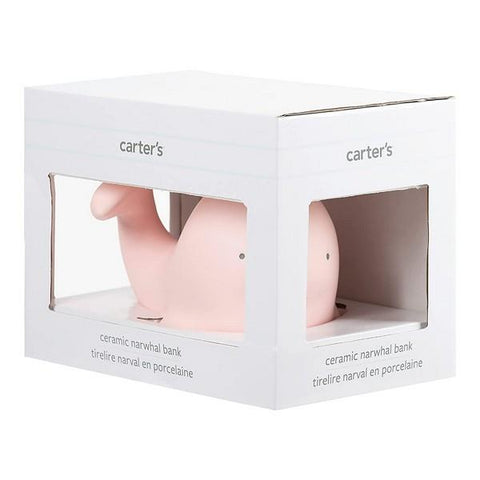 Carter's Ceramic Piggy Bank Narwhal
