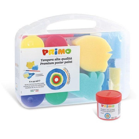 Primo Poster Paint And Accessories With Case 6 x 44mL