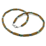 Pure Hazelwood Necklace 18" With Tree Agate Beads | Bumble Tree