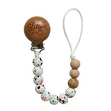 Glitter and Spice Pacifier Clip Assorted